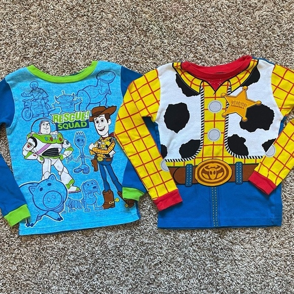 Disney Other - 🤍5 for 20$ Disney Toy Story Boys Bundle of 2 Long Sleeve T-Shirts. Both Size 6